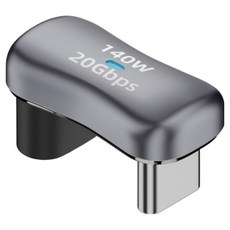 호후 스팀덱 C타입 U자 140W PD 고속충전 4K 60Hz 스딕U 젠더 CC, 혼합색상, 1개, SD-U140