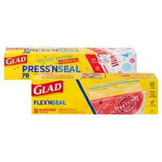 GLAD 佳能 Magic Wrap 設計版 + 可伸縮Magic Bag 冷藏用 大型 35入組, 1套, 21.6m