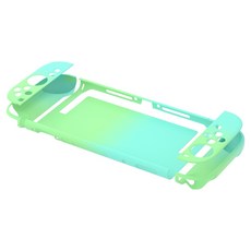 HOHOO 任天堂 Switch 2 漸層輕薄全包覆硬殼 漸層保護殼, 藍綠漸層, 1個, SW2-GradationCase