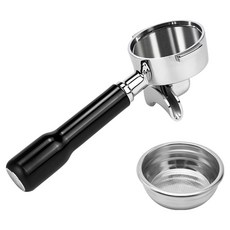 KALDIN 雙出水口 E61 58mm 沖煮手柄, 黑色, 1個