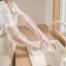 Daon Select 長版防水塑膠手套, 5個, 10入
