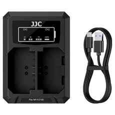 JJC Sony A7M5 A7C2 NP FZ100 電池專用多功能充電器, 1個, DCH-FZ100TC