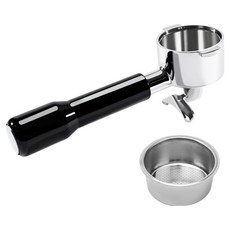 칼딘 더블 스파웃 포터필터 아이코나 51mm, 블랙, 1개