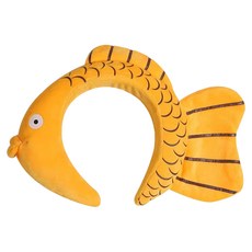 펜시픽 파티 동물 붕어빵 머리띠, 옐로우, 1개