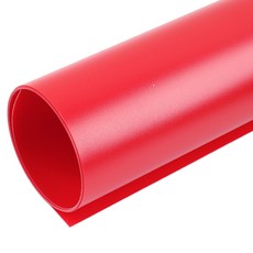 Coms Coms 攝影用PVC雙面霧面背景紙 紅色 100 x 193 cm, 1個, BS647