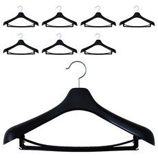 KODIS 정장 옷걸이 N1 XXL, 블랙, 8개