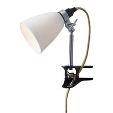 ORIGINAL BTC Hector 小型圓頂夾燈, 自然白