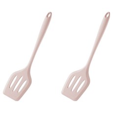 스택잇 플래티넘 실리콘 조리도구 후라이팬 뒤집개, 핑크, 2개