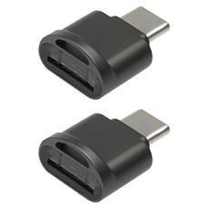 Coms TF卡 USB-C to Micro SD 讀卡機, 單一顏色, 2個, DP115