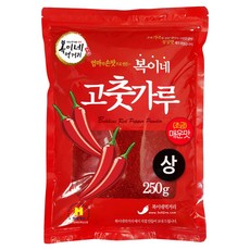 복이네먹거리 고춧가루 상 조금매운맛 찜용, 250g, 1개