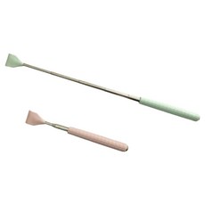 리빙홈디테일 접이식 효자손 등 긁개 2종 세트, 핑크, 민트, 1세트 핑크, 민트, 1세트