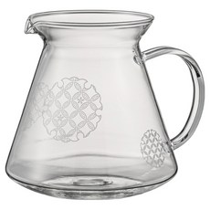 HARIO 好璃奧 V60 玻璃分享壺 600 七寶, 1個, 單品, 600ml