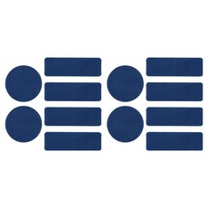 마켓피아 구멍 수선 운동화 패치 6종, 사파이어 블루, 2개