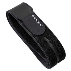 smart.fit Flex 超薄型護膝, 黑色, 1個