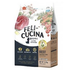 펠리쿠치나 전연령 강아지 소프트사료, 소, 1.2kg, 1개 소, 1.2kg, 1개