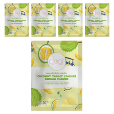 Dear Snack 椰子榴槤味錠狀糖果, 20g, 5個