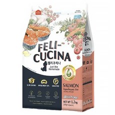 펠리쿠치나 전연령 강아지 소프트사료, 연어, 1.2kg, 1개