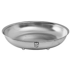 GREENDOOR 不鏽鋼濾網沖孔蔬菜籃 韓國製造, 單一顏色, 1個