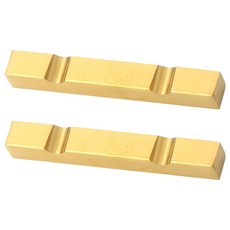 Noiwon 氛圍簡約筷匙架 6 x 0.8 x 0.8 cm, 金色, 2個