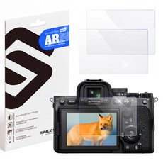 SPACE SHIELD Sony A7M4 無反相機相容 Armor Flex NEO AR 低反射高解析度鋼化玻璃膜 3片, 1套, ILCE-7M4