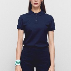 Gospheres 女款 LOGO TAPE POLO T恤 PW2UPK47