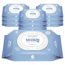 enblanc BIDET廁所專用濕式衛生紙 家庭版, 46張, 10包