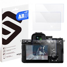 SPACE SHIELD 相機相容 Armor Flex NEO AR 低反射高畫質鋼化玻璃保護貼 3片, 1套, ILCE-7RM5