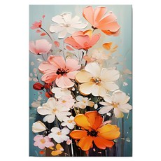 선빛 플로리아 캔버스 플라워 그림 액자 F