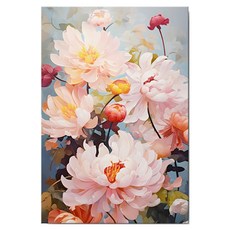 선빛 플로리아 캔버스 플라워 그림 액자 E