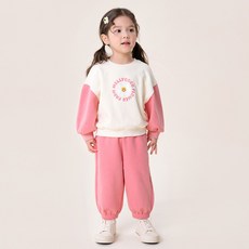 멜리코코 아동용 멜리플라워팜 상하의 세트 MLJ418