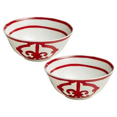 HERMES 愛馬仕 Balcon 飯碗 12.5cm 011084P, 混合色, 2個