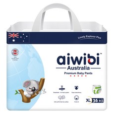 aiwibi 愛薇彼 森語棉褲型紙尿褲 13~18kg, 36片, 特大碼 (XL)