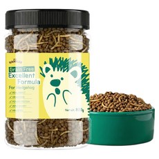 펫츠핸들러 엑설런트 포뮬러 그레인프리 건조밀웜 고슴도치 사료, 800g, 1개