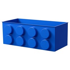 마다꾸미 자석 블럭 디자인 데스크 정리 연필꽂이 직사각형, 14 블루, 1개