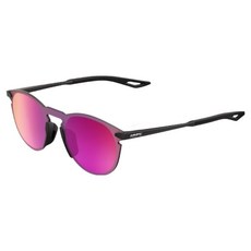 100% LEGERE 圓形柔軟觸感, 黑色 + 紫色鏡面鏡片, 1個