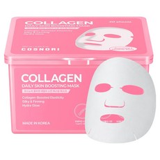 COSNORI 膠原蛋白彈力改善日常肌膚導入面膜, 1個, 30入