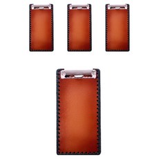 ECO Chungwoon 皮革繩簡易A6板夾, 單一顏色, 4個