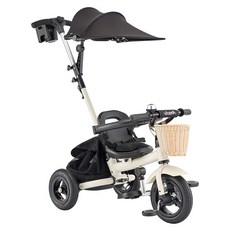 삼천리자전거 2026 비타민 트라이크 플러스 세발자전거, 크림베이지 무광, 1개