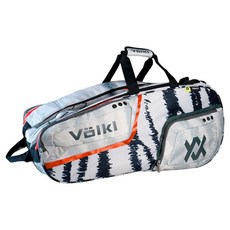 Volkl 網球斑馬紋雙層組合包, 幽靈白, 1個