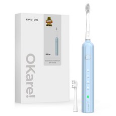 에페이오스 오케아 음파 전동칫솔, EPET003, 베이비 블루, 1개