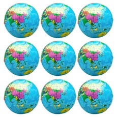 misoro 1500 地球海綿球2500, 混合顏色, 9個