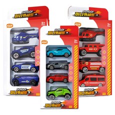 키저스 고고 미니카 레드 4종 + 블루 4종 + 멀티 4종 세트, 멀티, 레드, 블루, 1세트