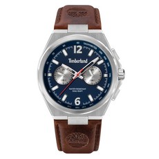 Timberland 男士 JONESBORO 皮革休閒時尚防水夜光手錶 TDWGF0082701