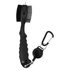 PGM Golf 高爾夫球杆刷 雙面球頭杆頭鋼絲刷 PG170, 黑色, 1個