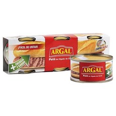Argal Pâté Gras de Coeur 豬肉加工肉醬 鵝肝醬抹醬, 83g, 3個
