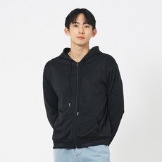 Elsso Homme 修身基本款連帽拉鍊外套