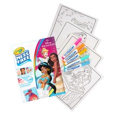 Crayola 繪兒樂 Mess-Free 終極迪士尼公主, 1個, 5色