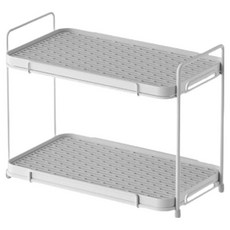 Market Pio 廚房簡約杯子收納架 33 x 19.5 x 24.5 cm, 類型4, 1個, 2層