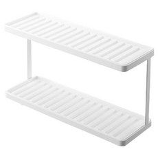 마켓피오 주방 심플 컵정리 트레이 29 x 11 x 21 cm, 타입3, 1개, 2단