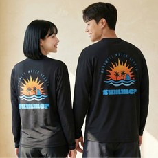 로드웰 루즈핏 선셋비치 래쉬가드 상하의 세트